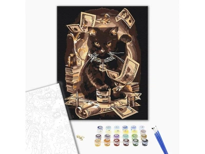 Картина по номерам Семья слонов, Brushme (40х50 см), BS8911