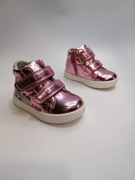 Ботинки для девочки Clibee 543 pink розовые р.24-15 см