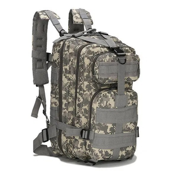 Тактический штурмовой военный рюкзак Assault Belt M-07 Oxford 600D 45 литров Пиксель