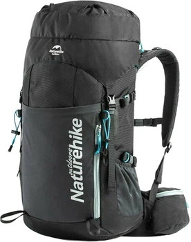 Рюкзак туристический Naturehike NH18Y045-Q 45 л Черный (6927595730669)