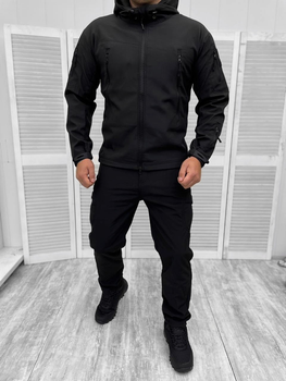 Костюм тактический Soft Shell (зима) Black S