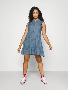 Платье Only 15240379 4XL (983164XL) Синий
