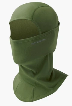 Зимняя термо балаклава для ВСУ ROCKBROS LF7345BK маска подшлемник Хаки (626289353) One size