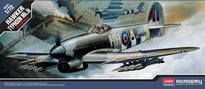 Збірна модель HAWKER TYPHOON Mk.Ib масштаб 1:72 Academy (12462)