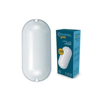 Светильник настенно-стельный светодиодный CRYSTAL GOLD 10W IP 54 OPAL DNL-028
