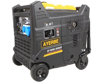 Інверторний бензиновий генератор AYERBE 8000 INVERT E (7/7,5 кВт, однофазний)