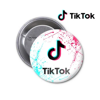 Значок Tik Tok Тик Ток #04 ( TikTok ТикТок )