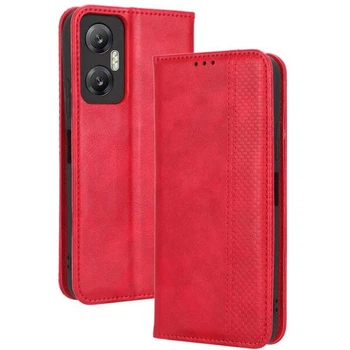 Чехол-книжка Deexe Retro Style для Infinix Hot 20 5G (X666) - Red