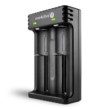 Универсальное ЗУ everActive LC200, 2 канала, Li-ion, microUSB, LED, Box