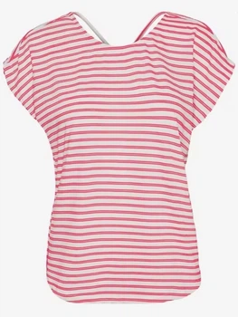 Футболка Vero Moda 10243043 S (97987S) Полоска