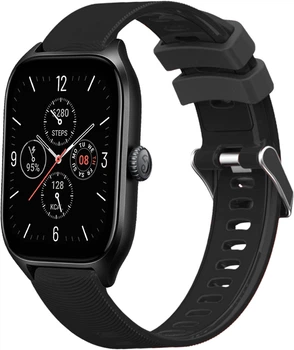 Ремешок Bend для Amazfit GTS 4 / Mini Black (29523-2B)