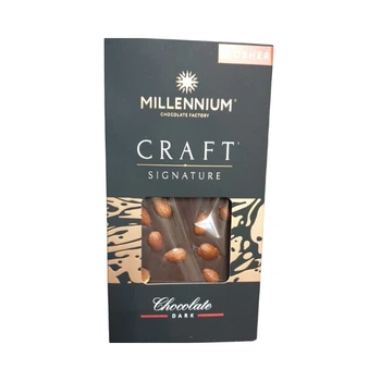Шоколад черный с целым миндалем, 100 г MILLENNIUM