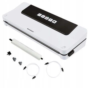 Вакуумный упаковщик Silver Crest SV 125 C3 Белый/Черный 125 Вт + пробка для вина и 1 рулон 3 м