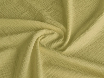 Тканина Муслін щільний, гірчиця, пог. м. (м63, 2209047C, цв6)