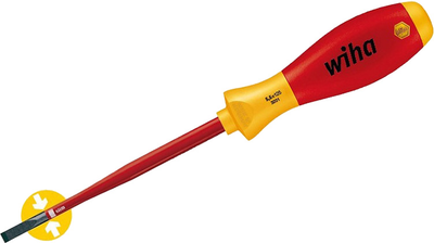 Шлицевая викрутка Wiha SoftFinish electric slimFix SL6, 5 x 150 мм (35392_WH)
