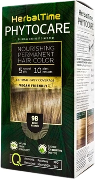 Краска для волос Herbal Time Phytocare 9B Бежевый блонд (3800010560085)