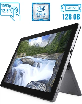 Планшет Dell Latitude 7200 2-in-1 / 12.3" IPS Touch / Core i3-8145U (2(4) ядра по 2.1-3.9GHz) / 4GB DDR4 / 128GB SSD M.2 / UHD Graphics 620 / WebCam / USB 3.1 / Win 10 б/у