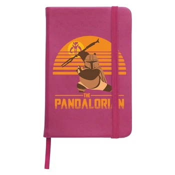 Блокнот А5 Кунг-фу панда и Мандалорец (Pandalorian) Малиновый (92288-3428-FU)