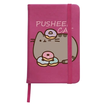 Блокнот А5 Кот Пушин (Pusheen Cat) Малиновый (92288-3346-FU)