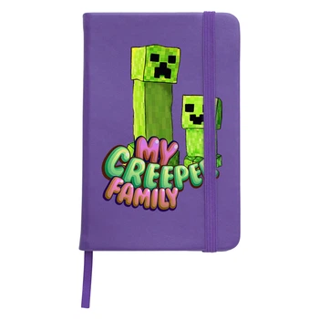 Блокнот А5 Майнкрафт (Minecraft) Фиолетовый (92288-1176-PU)