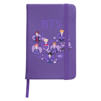 Блокнот А5 БТС (BTS) Фиолетовый (92288-3273-PU)