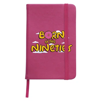 Блокнот А5 The Simpsons Born in the nineties Малиновый (92288-3413-FU)
