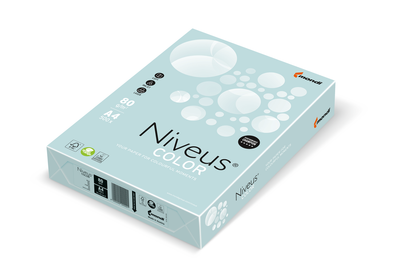 Бумага цветная Niveus пастель А4 80 г/м² BL29 светло-голубой 500 л (A4.80.NVP.BL29.500)