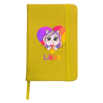 Блокнот А5 Лайки Единорог (Likee Unicorn) Желтый (92288-1593-SY)