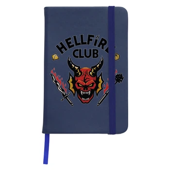 Блокнот А5 Клуб Адского Пламя The Hellfire Club Темно-синий (92288-3816-NB)