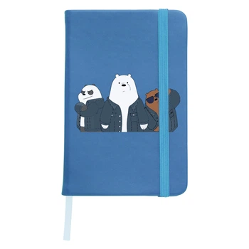 Блокнот А5 Вся правда о медведях (We Bare Bears) Светло-голубой (92288-2895-SK)
