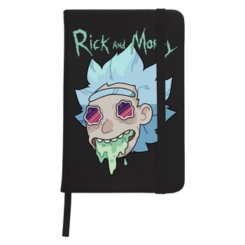 Блокнот А5 Морты Смит Рик и Морты (Morty Smith Rick and Morty) Черный (92288-2945-BK)