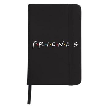 Блокнот А5 Друзі (Friends) Чорний (92288-1957-BK)