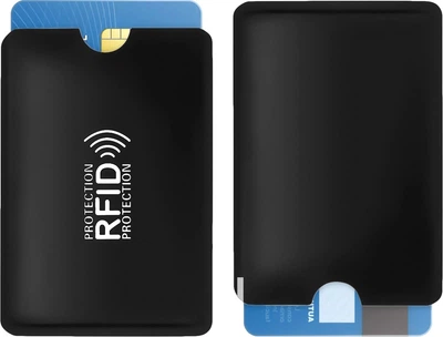 Чехол для банковской карты InterCase с защитой от сканирования Anti RFID Black (22609-2B)