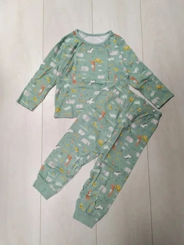 Пижама Звери (кофта+штаны) мятная Primark 92см (40009835)