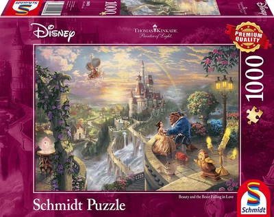 Пазл Schmidt Thomas Kinkade Disney Beauty and the Beast​​​​​​​ Красавица и чудовище 1000 шт. (59475)