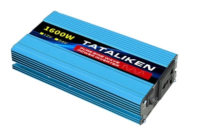 Инвертор 12-220 Tataliken 1600 Вт чистая синусоида синий