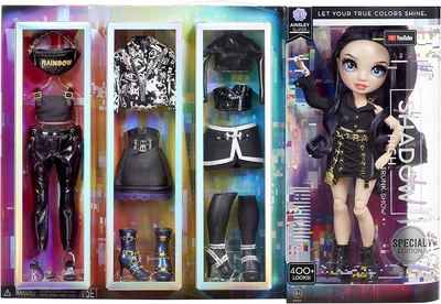 Игровой набор с шарнирной куклой Rainbow High Shadow Ainsley Slater Эйнсли Слейтер с аксессуарами (577560)