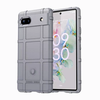 Чохол Lenuo Rugged Shield для Google Pixel 6a Gray