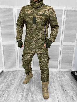 Тактична тепла зимова військова форма комплект Omni ( Китель + Штани ), Камуфляж: Піксель ЗСУ, Розмір: S