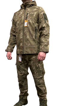 Куртка Тактичний Softshell Tactical (Камуфляж) Combat 3XL(54) 1110092