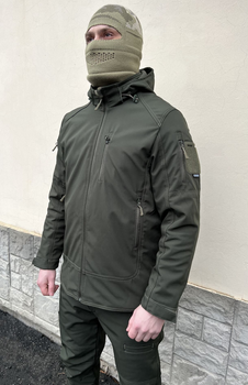 Куртка Тактична Tactical Softshell (Олива) Combat L(48) 1110092