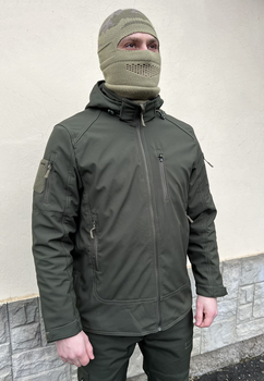 Куртка Тактична Tactical Softshell (Олива) Combat XXL(52) 1110092