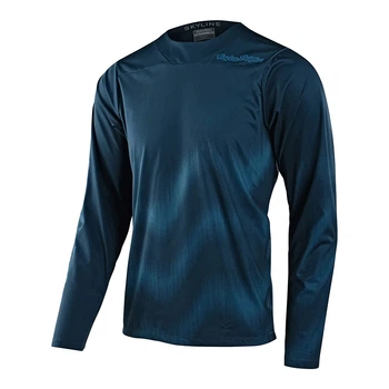 Джерси TLD SKYLINE LS CHILL JERSEY WAVES [DARKSLATE BLUE] S