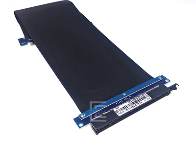 Райзер Ewell Riser Card PCI-E 16X ver. 3.0 з клямкою, шлейф 35 см (EW319)