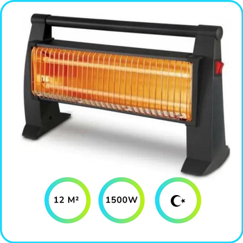 Инфракрасный обогреватель KUMTEL LX-2820m 1500W Black UA