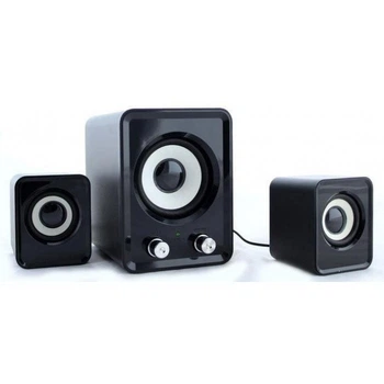 Компьютерные колонки WOW FT-202 Акустика 2.1 для ПК и ноутбука с сабвуфером Чёрные