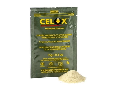 Засіб кровоспинний (гемостатичний порошок) Celox 15 гр