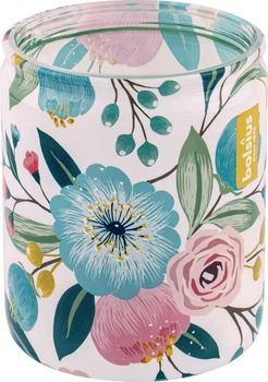 Свічка у склі Bolsius Flowers 82/68 Лаванда (8717847159663)