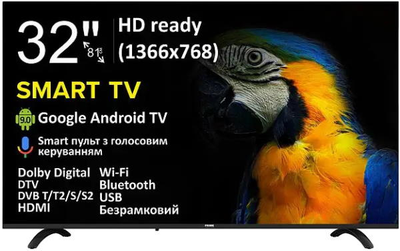 Телевізор PRIME Technics PT 32H12SG9FR (смарт)