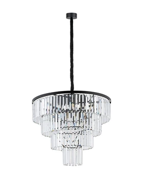 Люстра Nowodvorski 7614 Cristal L E14 12x25W IP20 черная